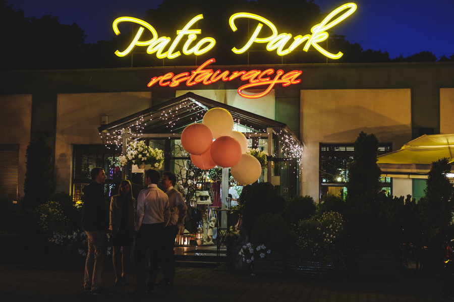 fotografia slubna katowice, wesele w patio park