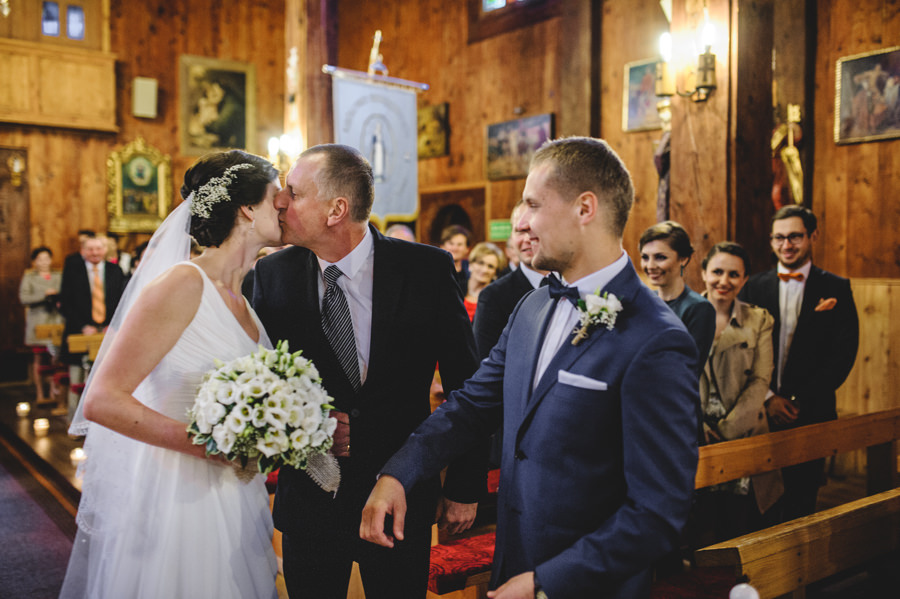 wysowa zdrój slub, ceremonia