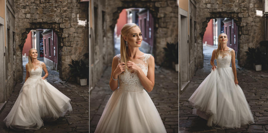 sesja slubna na slowenii, plener zagraniczny, plener slubny w piranie