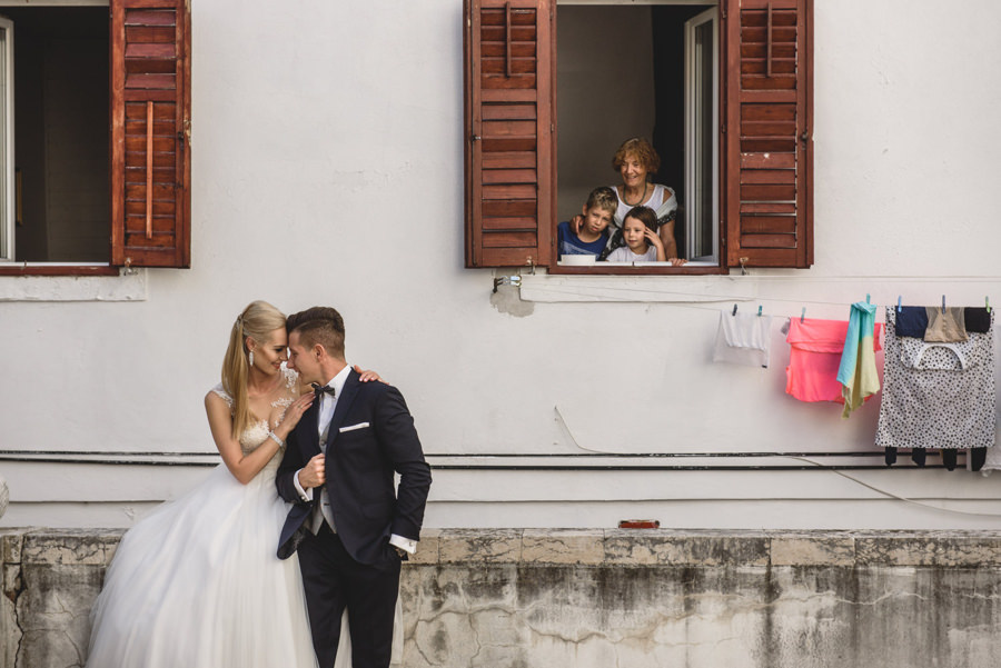 sesja slubna na slowenii, plener zagraniczny, plener slubny w piranie