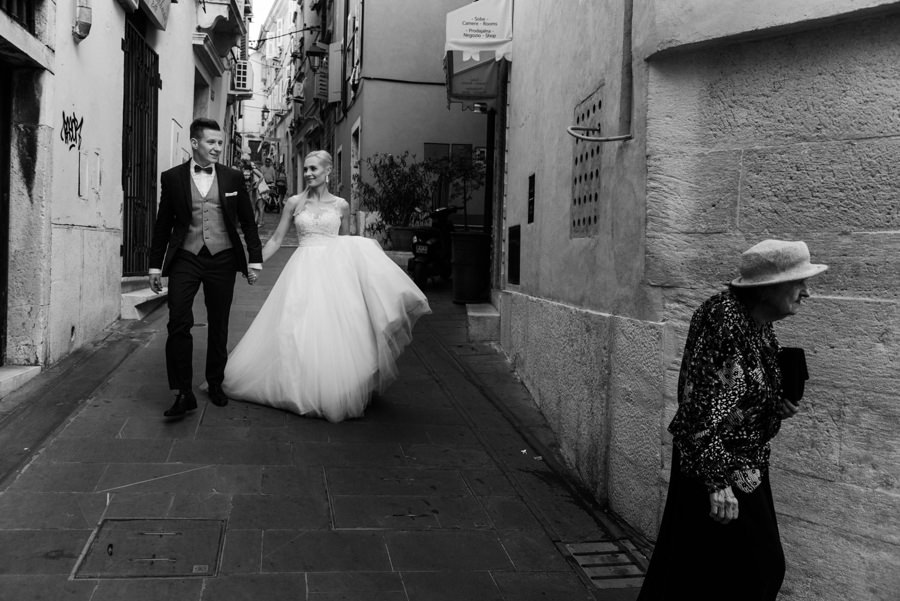 sesja slubna na slowenii, plener zagraniczny, plener slubny w piranie