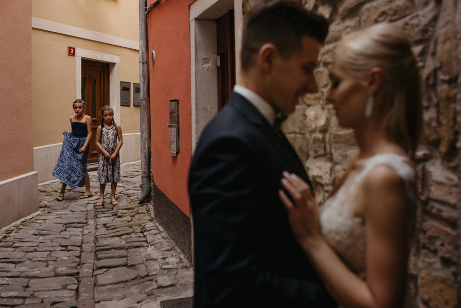 sesja slubna na slowenii, plener zagraniczny, plener slubny w piranie