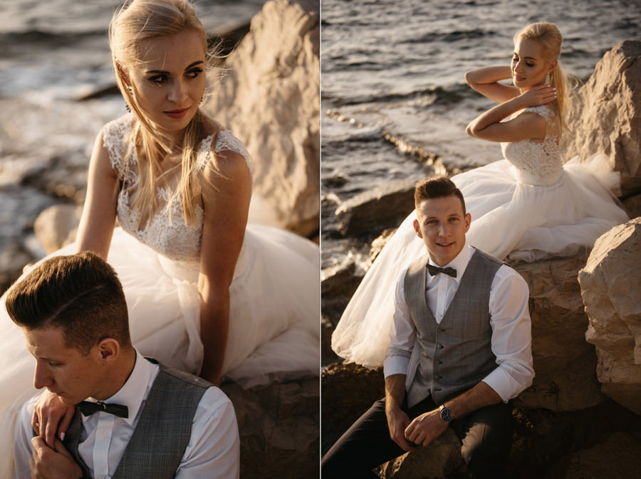 sesja slubna na slowenii, plener zagraniczny, plener slubny w piranie