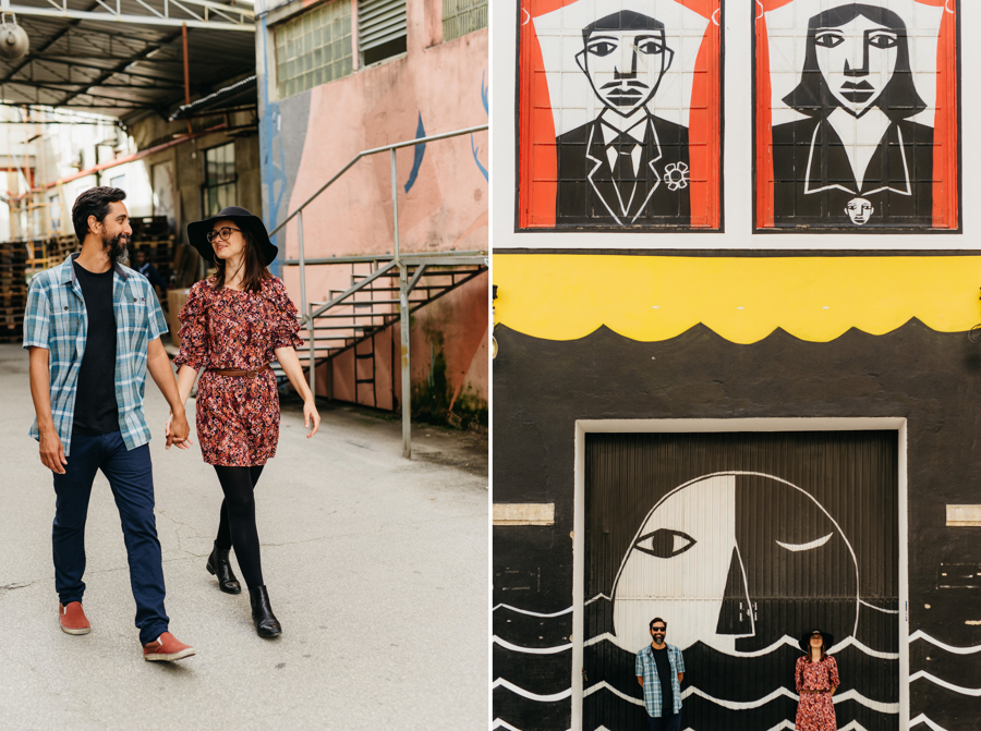 sesja narzeczenska, lifestyle'owa sesja dla par, sesja narzeczeńska w mieście, miłość, 