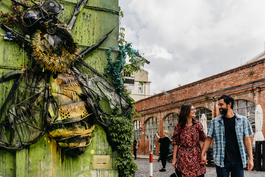 sesja narzeczenska, lifestyle'owa sesja dla par, sesja narzeczeńska w mieście, miłość, 