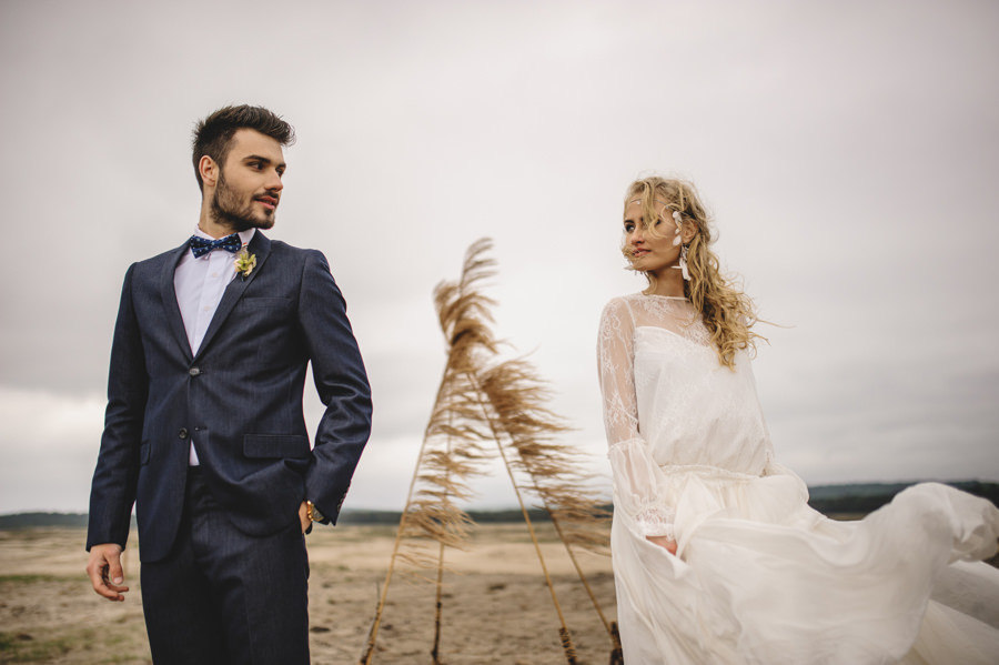 sesja ślubna, stylizowana sesja ślubna, sesja boho, sesja w szklarni, sesja plenerowa na pustyni, zimowa sesja ślubna, jura krakowsko częstochowska, minerały, bukiet ślubny, 