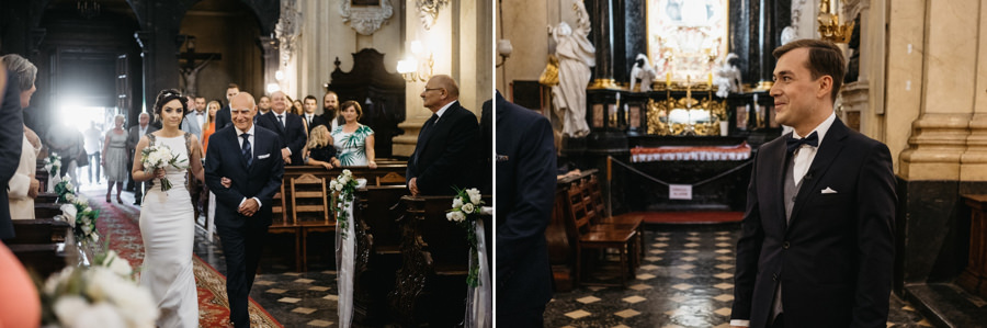 nietypowy ślub w Krakowie, fotografia ślubna Kraków, wesele w hotelu niebieskim w Krakowie, ślub na Skałce