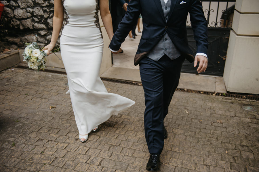 nietypowy ślub w Krakowie, fotografia ślubna Kraków, wesele w hotelu niebieskim w Krakowie, ślub na Skałce