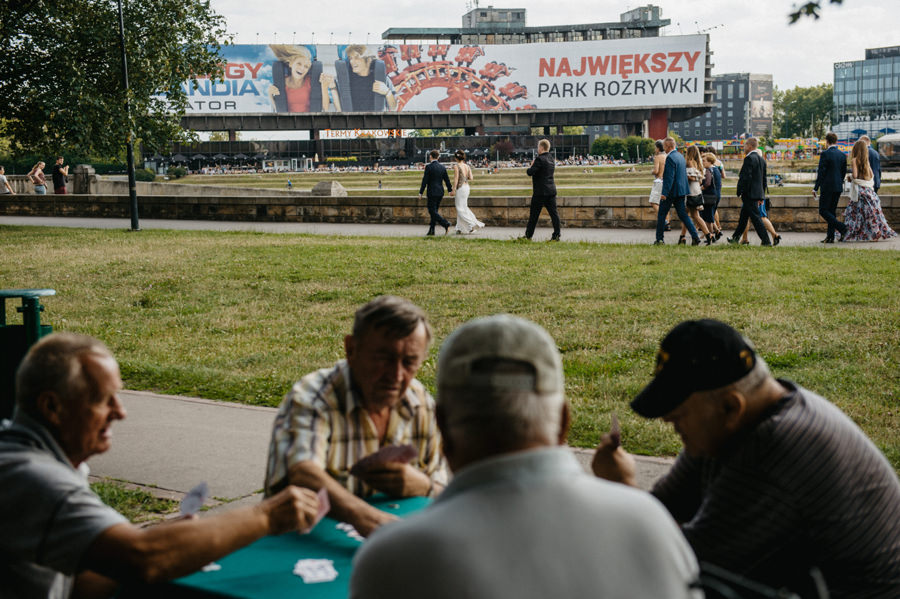 nietypowy ślub w Krakowie, fotografia ślubna Kraków, wesele w hotelu niebieskim w Krakowie, ślub na Skałce