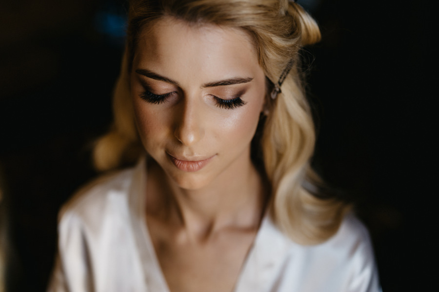 portret panny młodej, makijaż panny młodej, portret kobiety