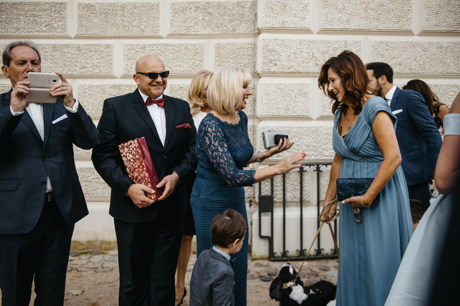 życzenia po ceremonii ślubnej