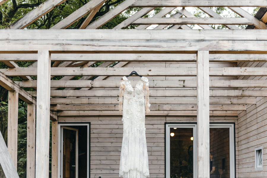 suknia ślubna paprocki & brzozowski, detale ślubne, boho wesele