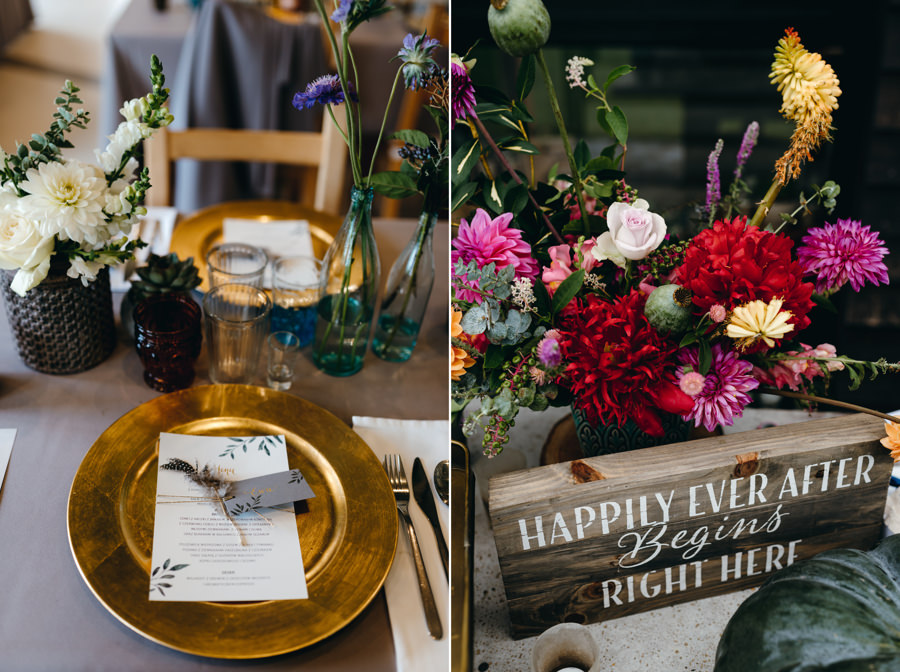 stodoła wszystkich świętych, detale ślubne, pufy, strefa chillout, boho dekoracja, mybigday dekoracje