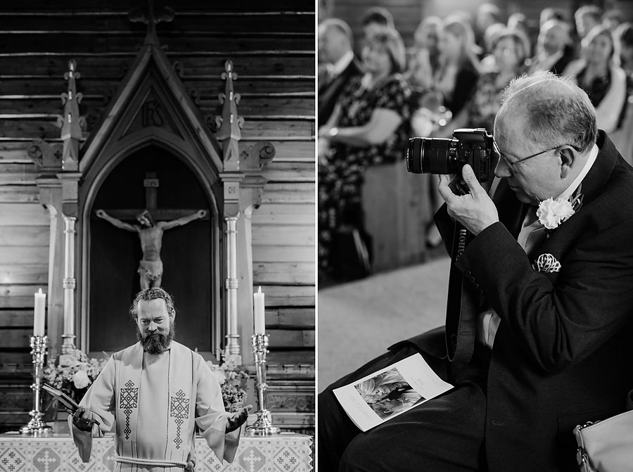 ślub w Norwegii, wesele w Norwegii, ślub w starym kościele, fotografia ślubna Norwegia, zagraniczny ślub, ślub za granicą, lmfoto, zdjecia ślubne, zagraniczna para młoda