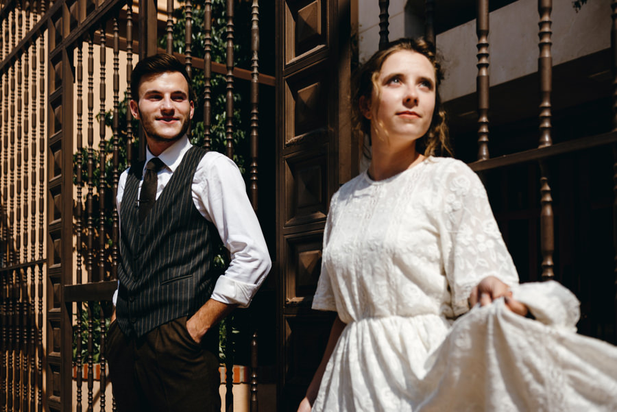 sesja ślubna w hiszpanii, zagraniczny plener ślubny, lmfoto, plener w Maladze, malaga sesja ślubna, plenerowa sesja za granicą, plener ślubny w Hiszpanii, suknia ślubna, panna młoda, sesja na plaży Malaguetta