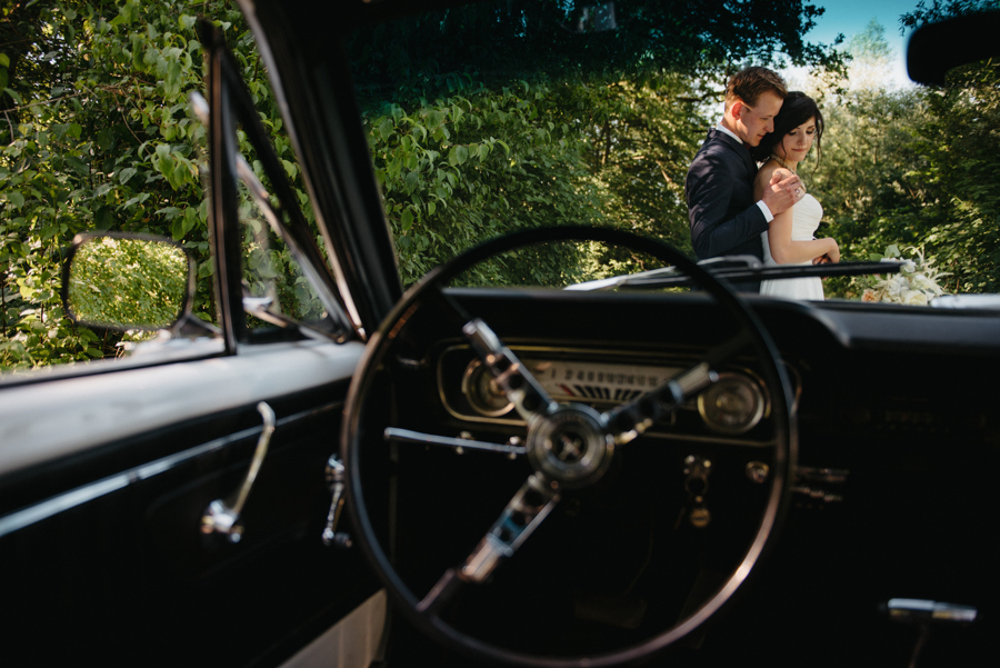 ford mustang, auta do ślubu, samochód do ślubu, stylowe auto
