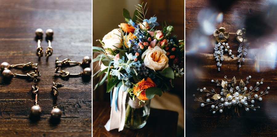 bukiet ślubny, kolczyki do ślubu, detale ślubne, inspiracje ślubne, ślub w Toskanii
