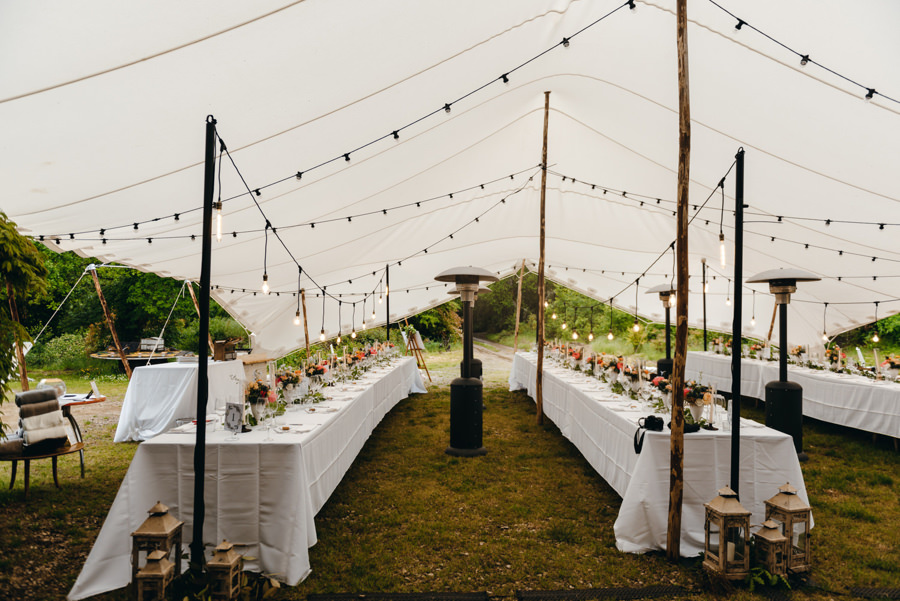 wesele pod namiotem, wesel w toskanii, rustykalne wesele, detale ślubne