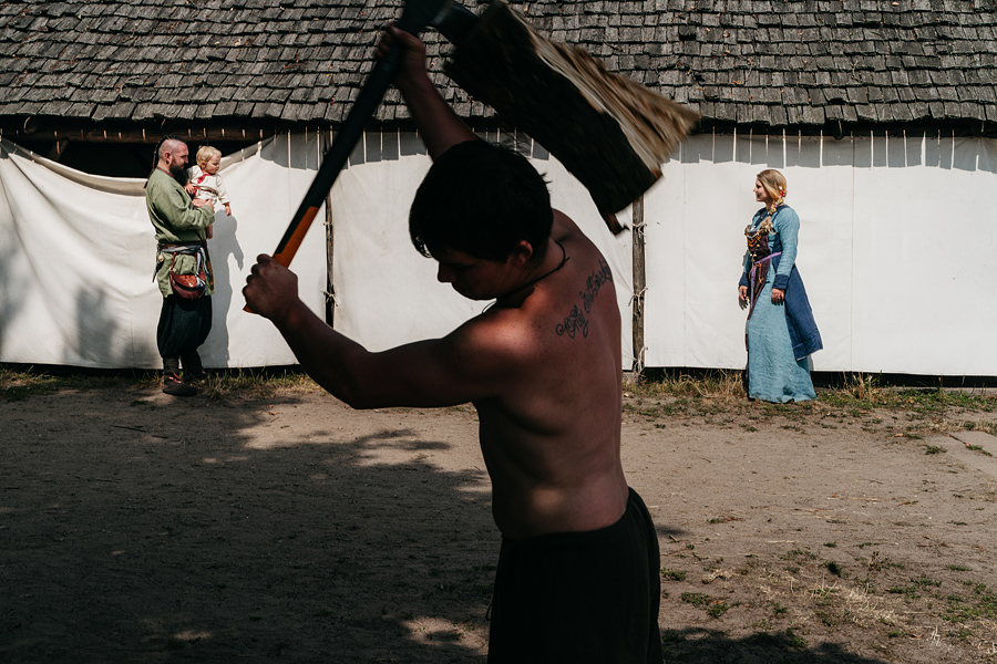 sesja slubna wyspa wolin nietypowy plener slubny