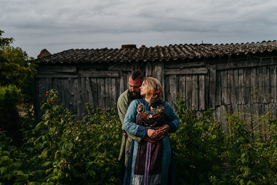 sesja slubna wyspa wolin nietypowy plener slubny