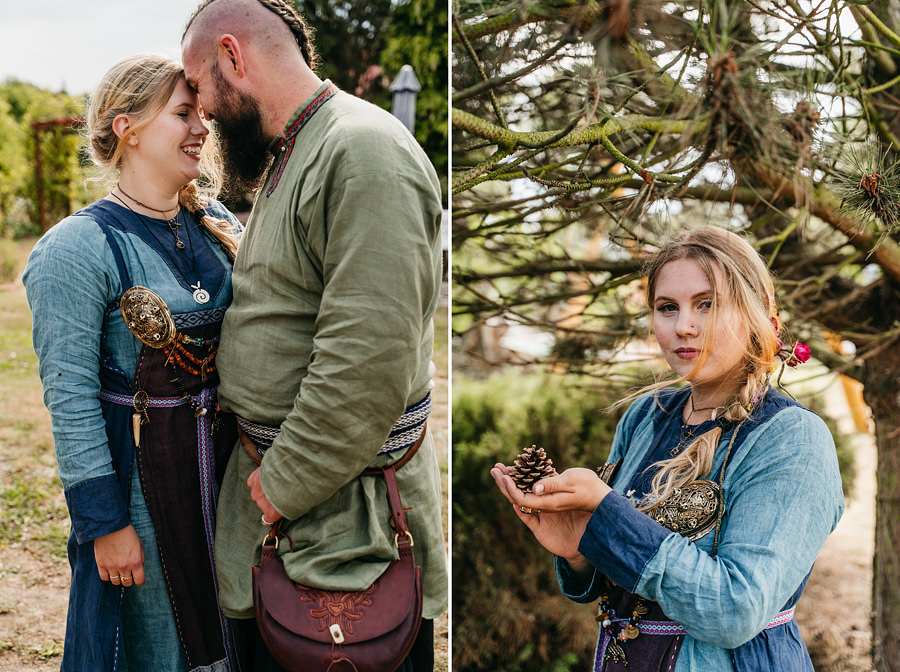 sesja slubna wyspa wolin nietypowy plener slubny