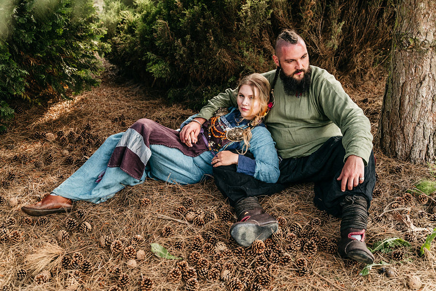 sesja slubna wyspa wolin nietypowy plener slubny