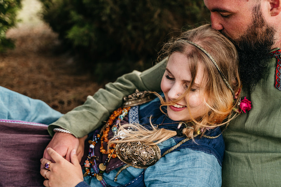 sesja slubna wyspa wolin nietypowy plener slubny