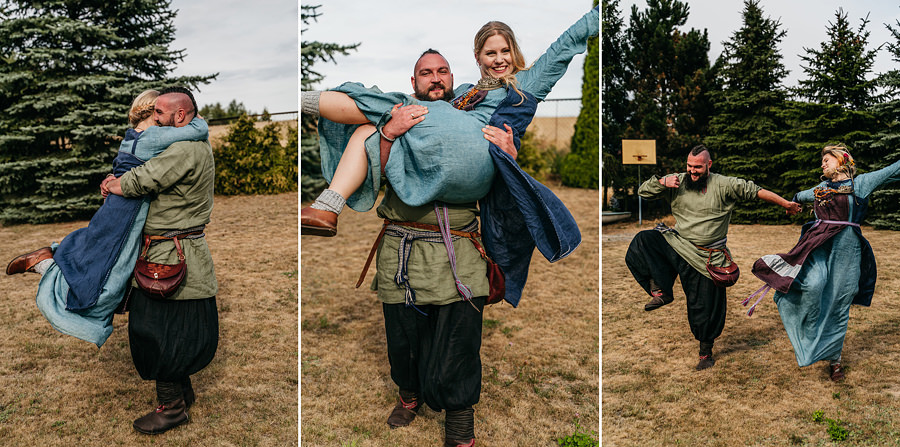 sesja slubna wyspa wolin nietypowy plener slubny