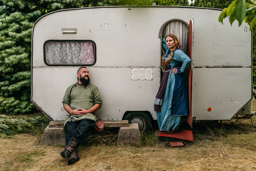 sesja slubna wyspa wolin nietypowy plener slubny