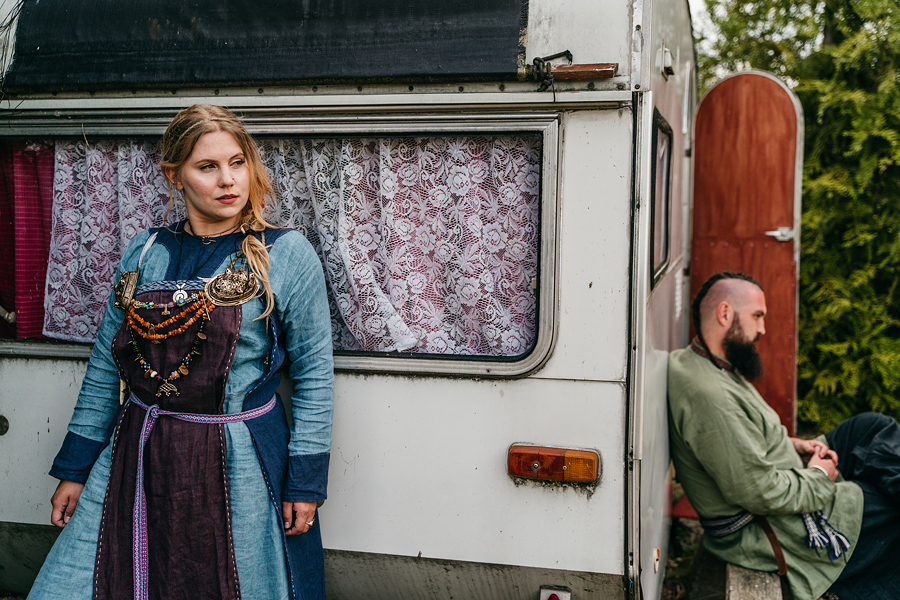 sesja slubna wyspa wolin nietypowy plener slubny