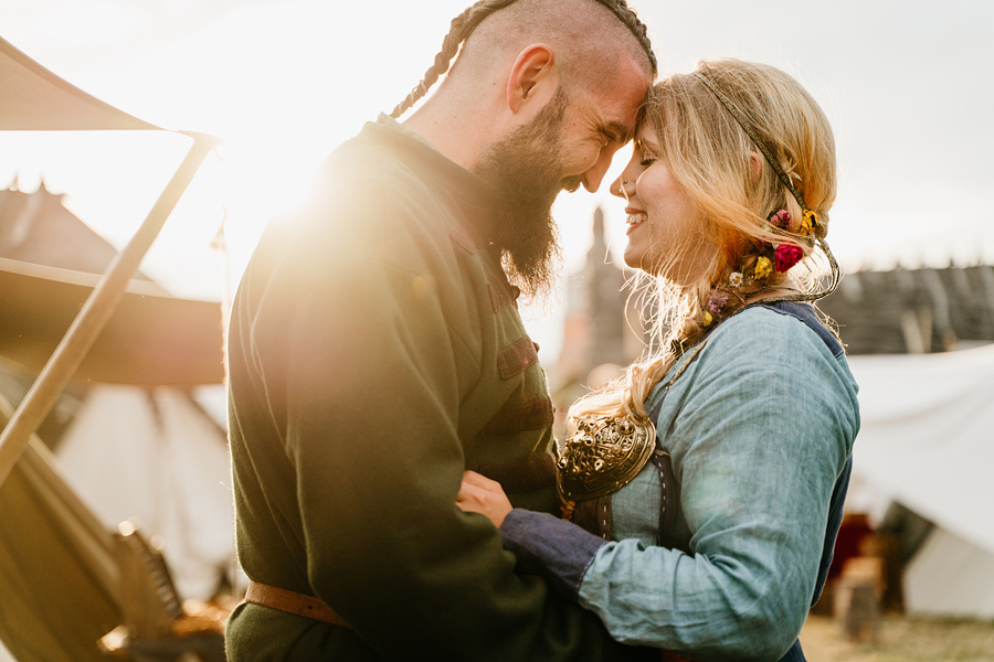 sesja slubna wyspa wolin nietypowy plener slubny