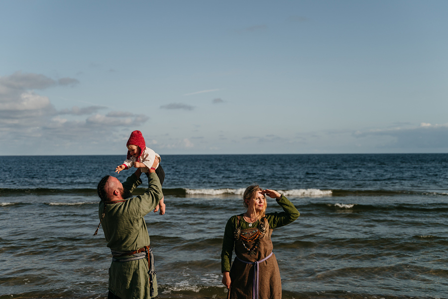 sesja slubna wyspa wolin nietypowy plener slubny