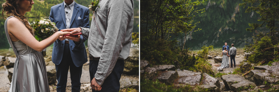 Elopement w Polsce, ślub w górach, ślub nad morskim okiem