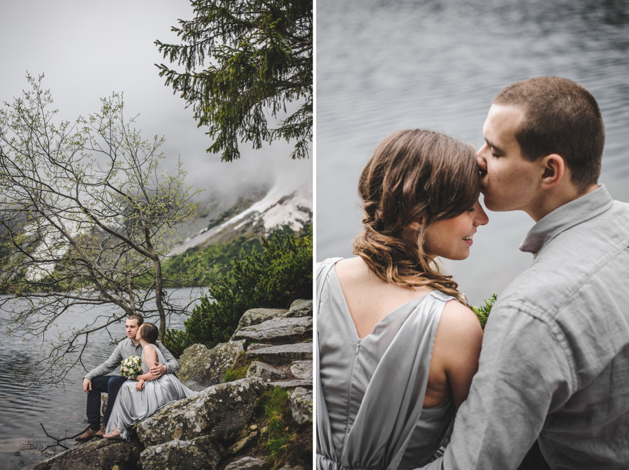 Elopement w Polsce, ślub w górach, ślub nad morskim okiem