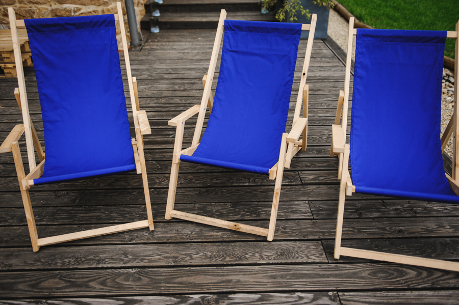 lezaki deski wesele rustykalne