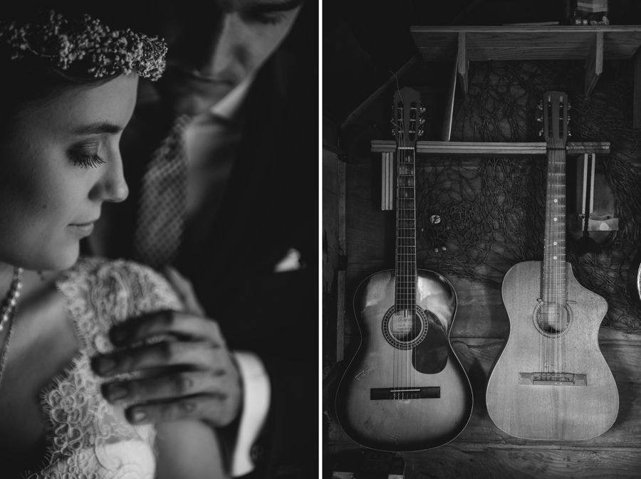 gitara dlonie wianek