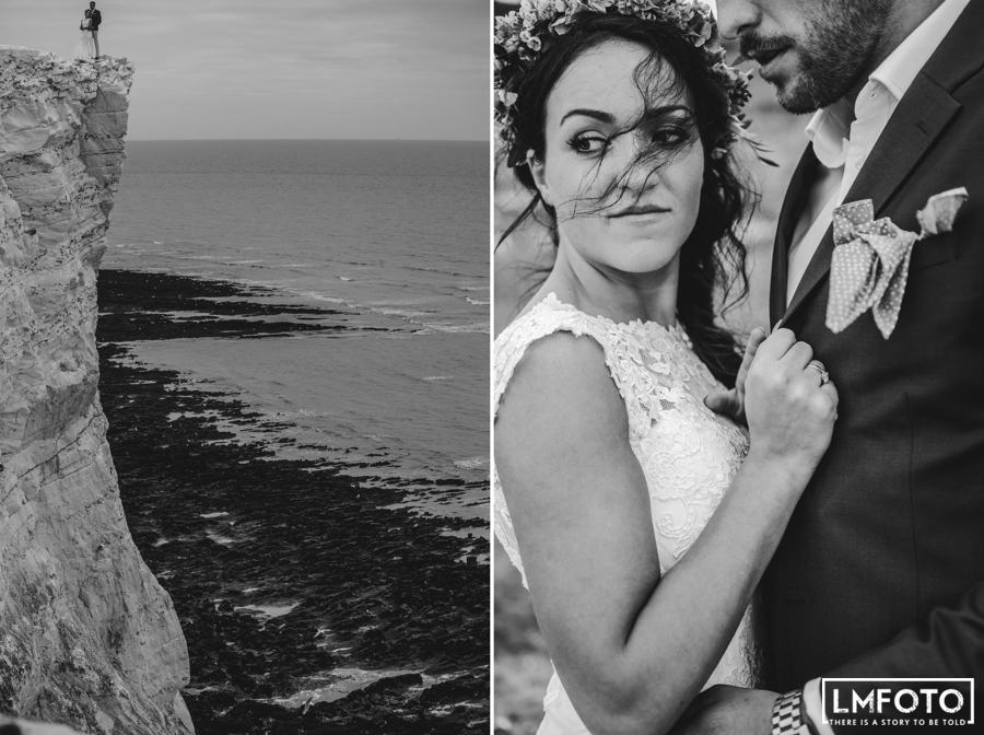 dyptyk morze skaly wiatr