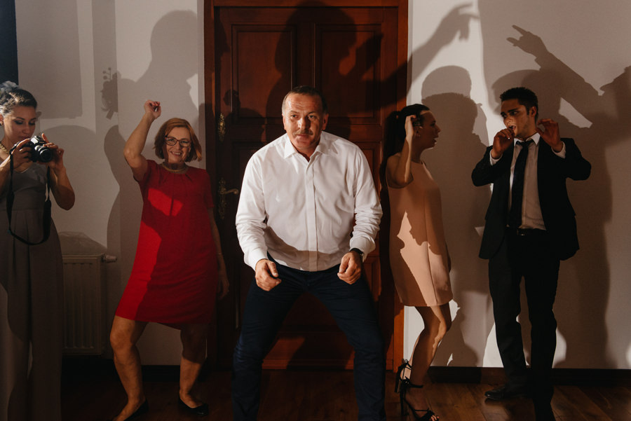 taniec ruch cienie przyjecie