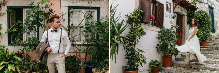 portrety rosliny mury schody sukienka szelki