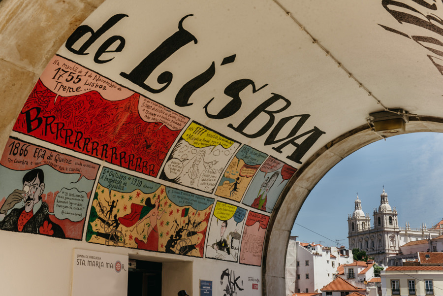 lizbona lisboa miasto ludzie