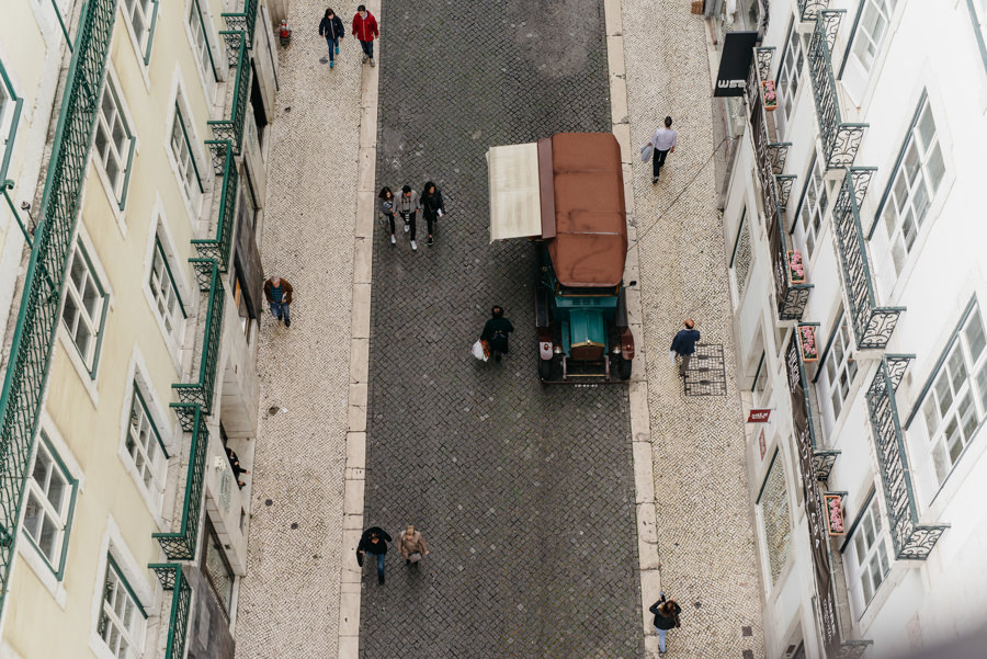 stary samochod ulica