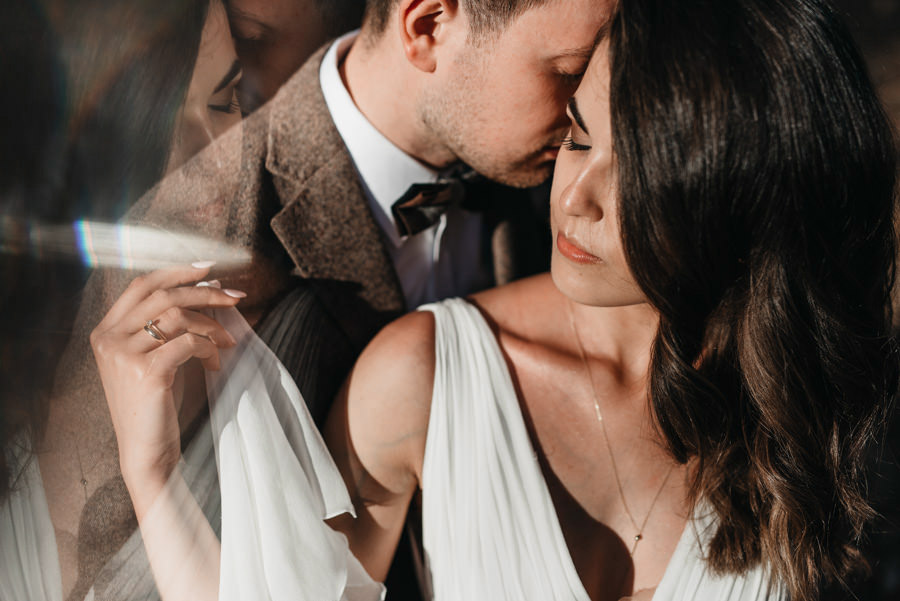 pryzmat para mloda suknie slubna