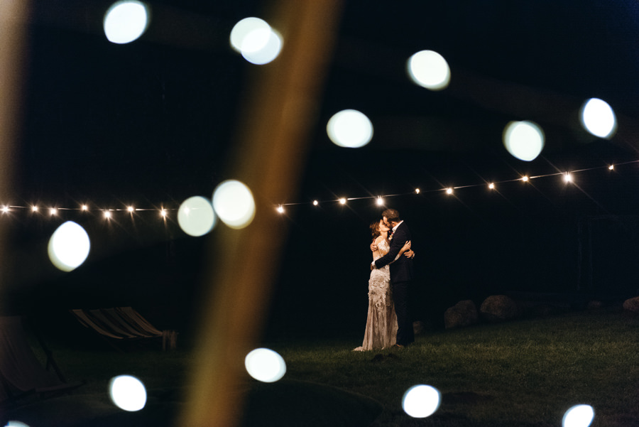 stodoła wszystkich świętych wesele, dekoracja świetlna