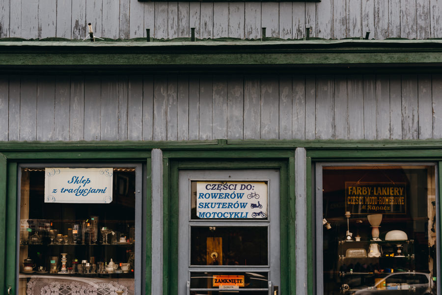 sklep rzeczy ładnych w Dobczycach, reportaż ślubny