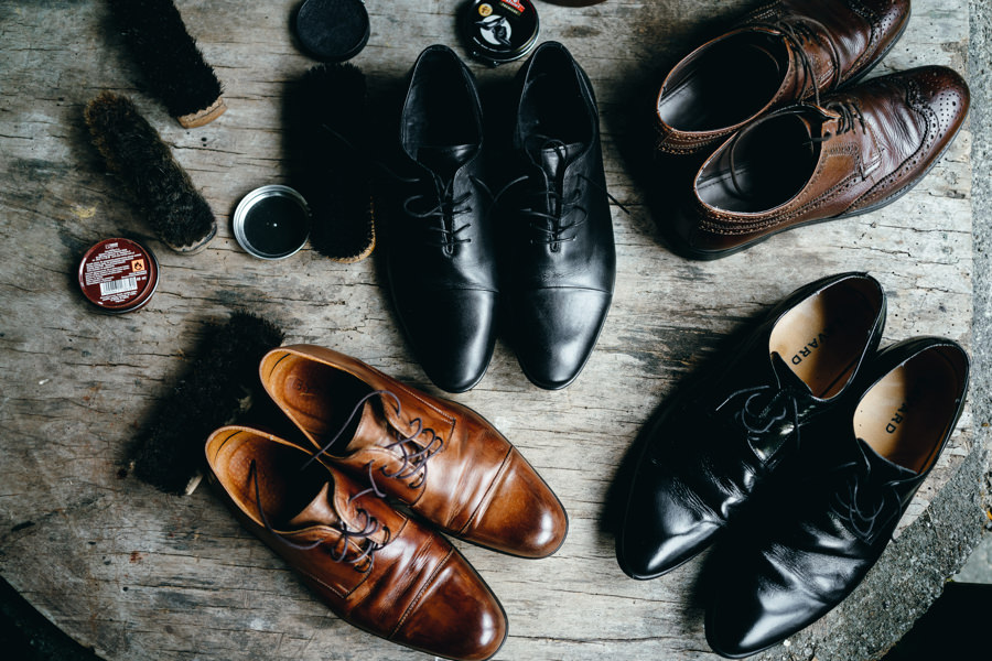 buty pana młodego i świadków, fotografia ślubna Dobczyce