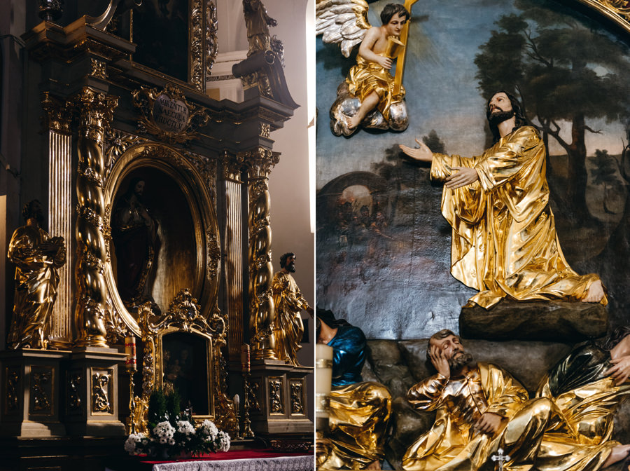 rzeźby i dekoracje w Bazylice św. Mikołaja w Bochnii