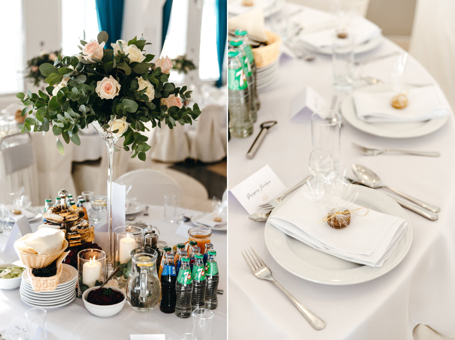 wnętrze sali weselnej Hotelu Panorama Garden w Nowym Wiśniczu