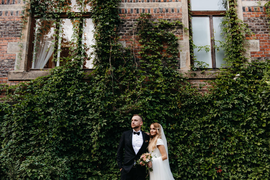 sesja w dniu ślubu, pałac żeleńskich grodkowice, wesele w plenerze