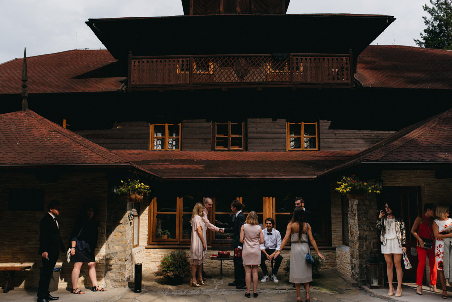 willa tadeusz, rustykalny ślub, wesele przy basenie