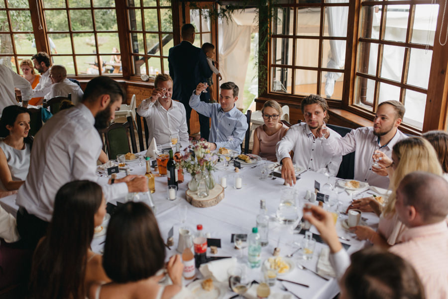 willa tadeusz, rustykalny ślub, wesele przy basenie